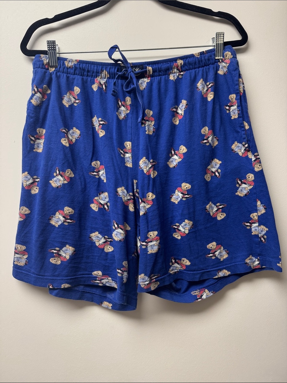 Polo Ralph Lauren Sleepwear Polo Bear Pajama Shorts Surfer Y2K Lounge Comfy Soft